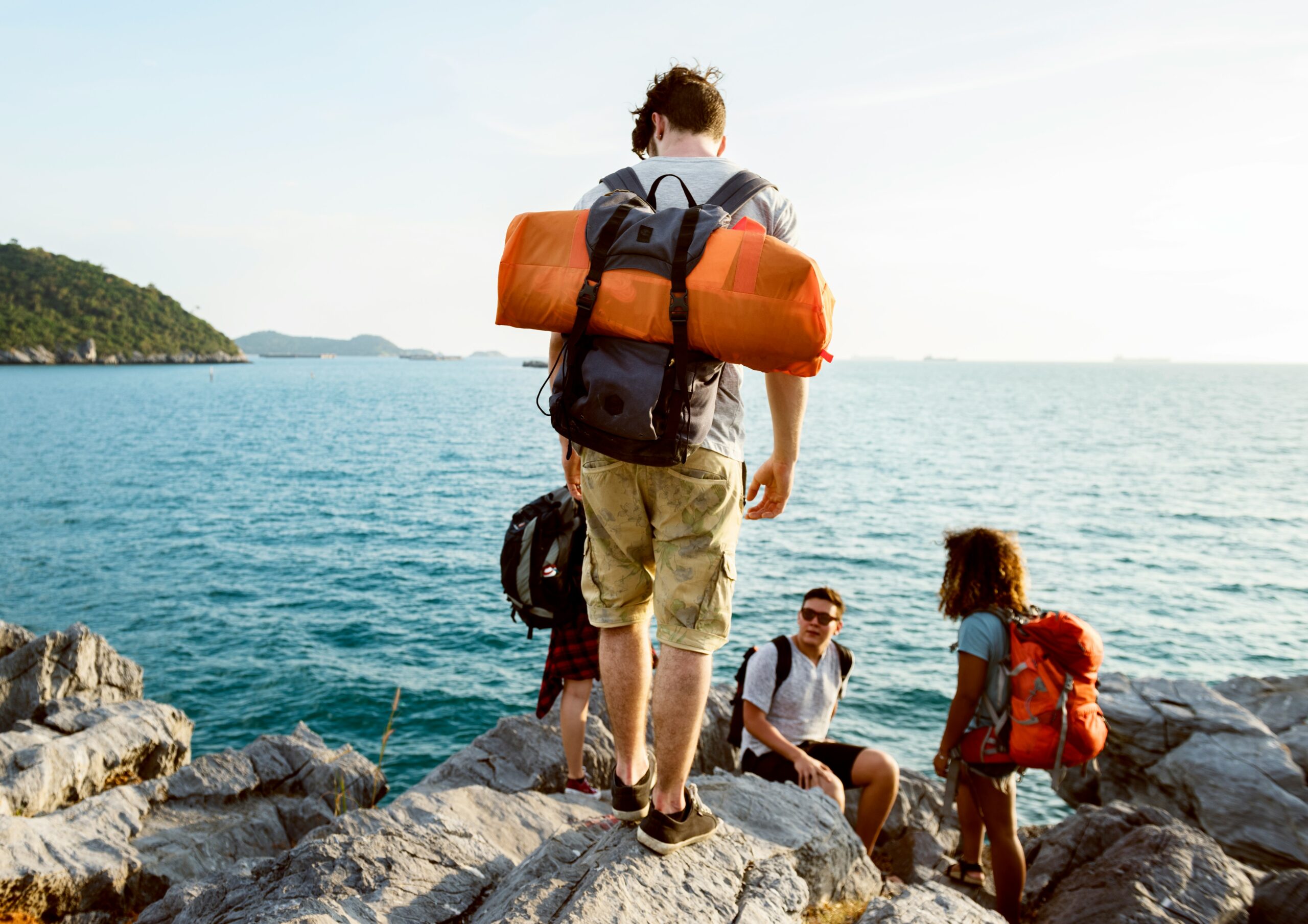 花蓮露營小木屋推薦，太平洋海景與中央山脈的壯闊景色